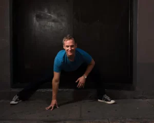 Jason Crandell in a yoga pose
