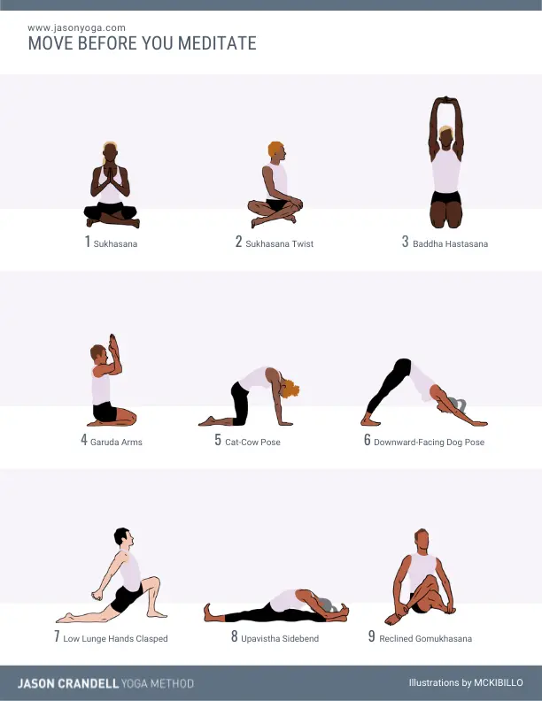 Yoga Sequence for Meditation Prep