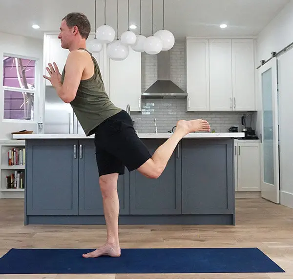 Natarajasana King Dancer Pose - Yoga to Strengthen Hamstrings