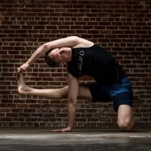 Jason in a Parighasana variation