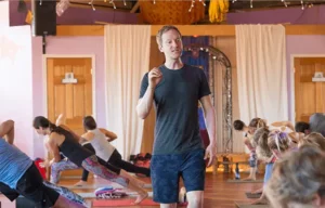 Jason Crandell teaching yoga