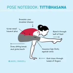 Tittibhasana