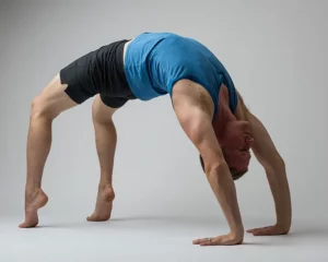 Jason Crandell in Wheel Pose