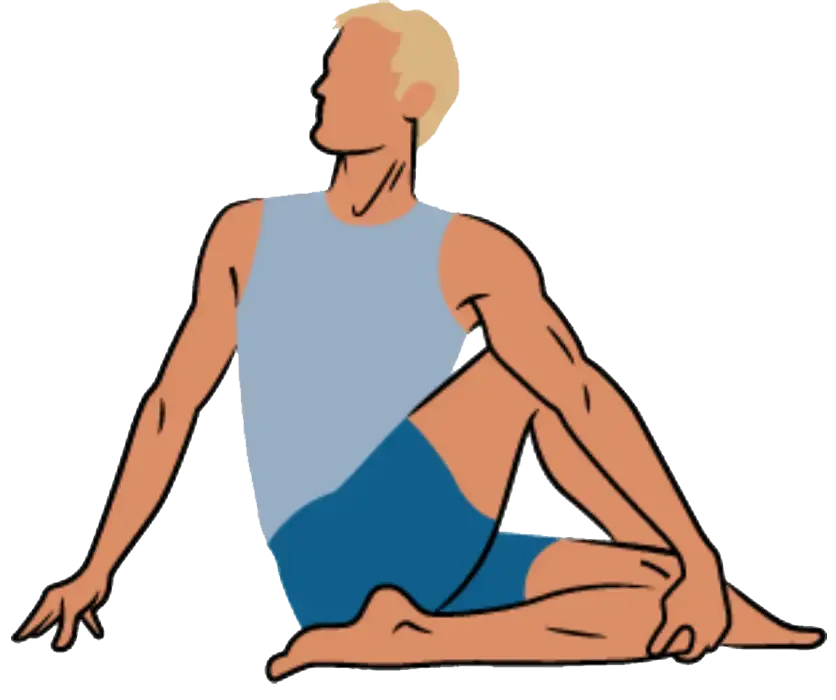 Yoga pose icon