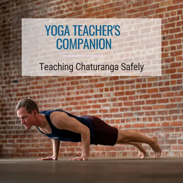 Yoga Teacher's Companion #12: How to Transition Into Chaturanga Skillfully.  